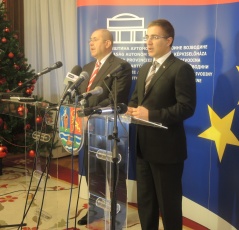 16. decembar 2013. Predsednik Narodne skupštine na sednici Skupštine AP Vojvodine